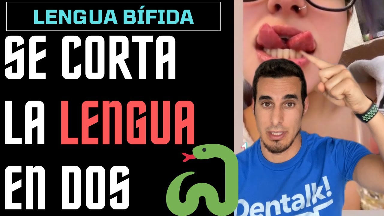 Se CORTAN la LENGUA para verse MEJOR - ABSURDA MODA de modificación corporal - Lengua Bífida