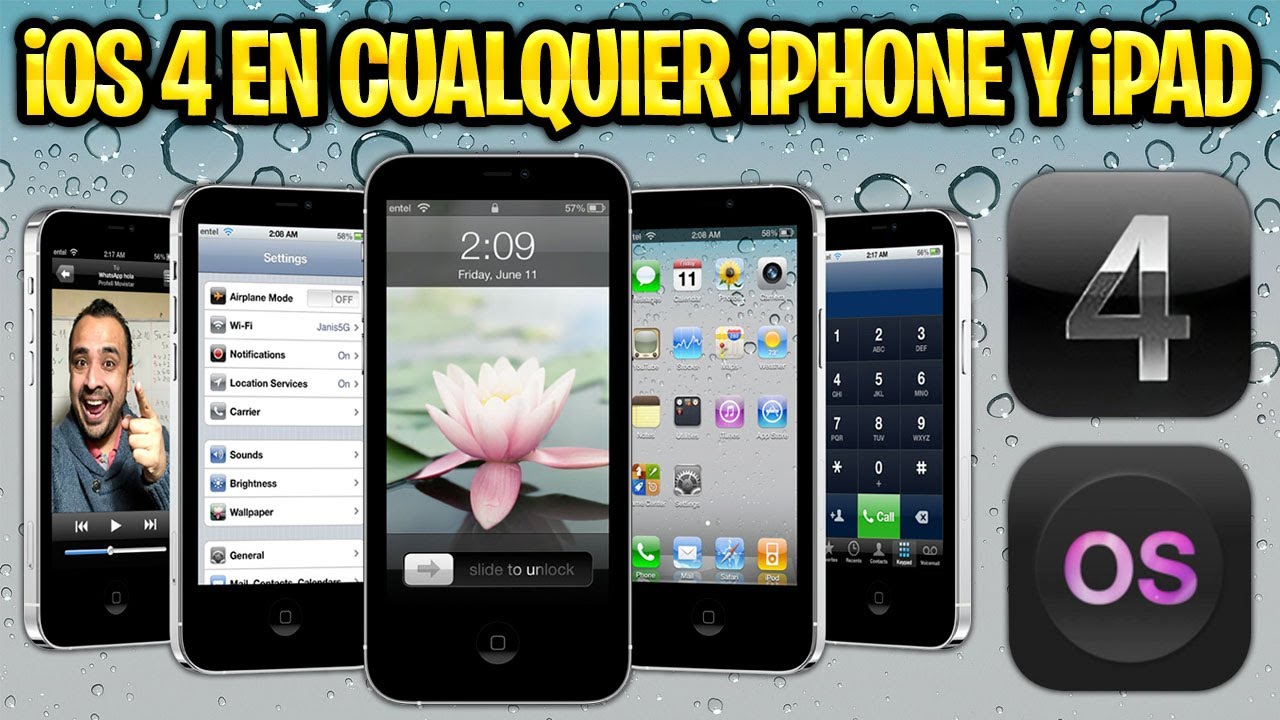 ¡SIN JAILBREAK! 📦 INSTALA iOS 4 GRATIS Y SIN PC EN CUALQUIER DISPOSITIVO (OldOS)