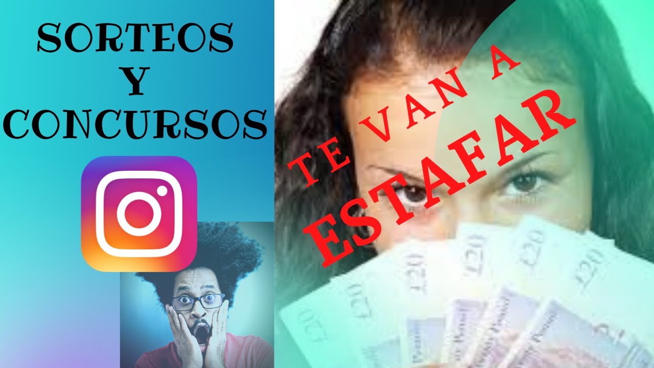 ⚠️ SORTEOS o CONCURSOS de INSTAGRAM ☢️ te van a ESTAFAR o ROBAR o HACKEAR tu INSTAGRAM