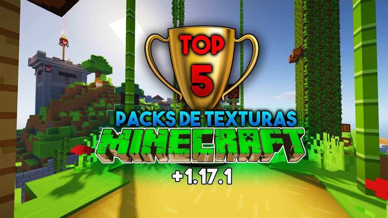 🏆TOP 5 PACKS de TEXTURAS para MINECRAFT || [+1.18.2] JAVA y BEDROCK