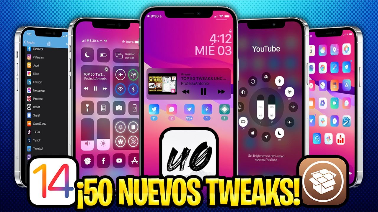 TOP 50 TWEAKS UNC0VER iOS 14 📦 ¡APPLE QUIERE BORRAR ESTE VIDEO! (Parte 2)