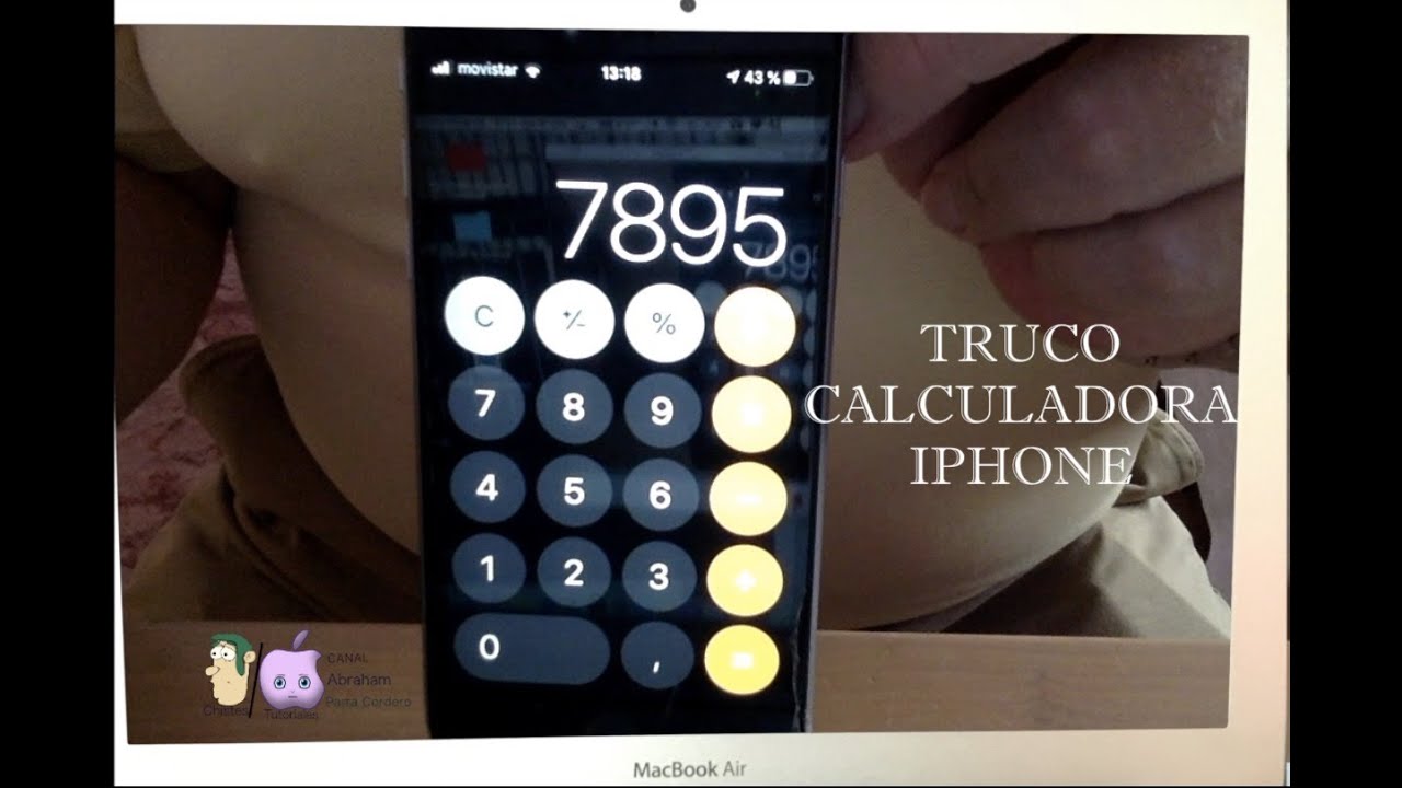 TRUCO CALCULADORA IPHONE