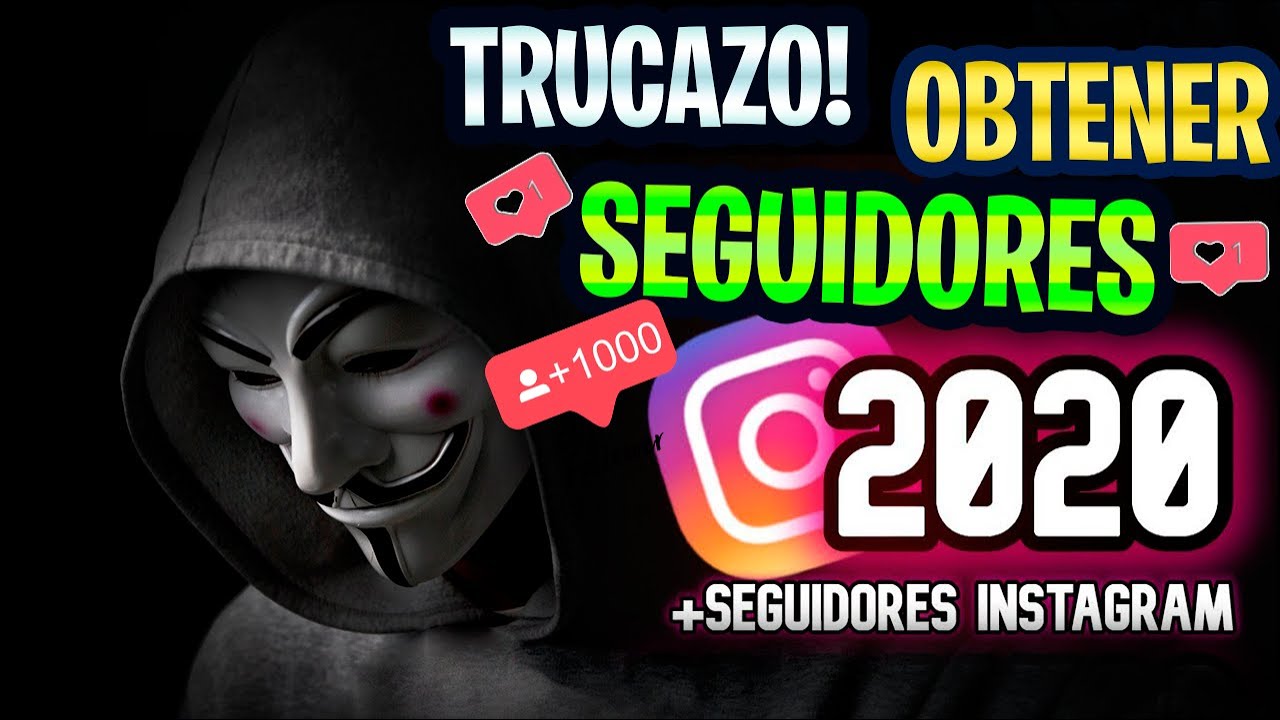 TRUCO RAPIDO⚡Obtener MILES de SEGUIDORES en INSTAGRAM / Metodo ACTUALIZADO! 2020