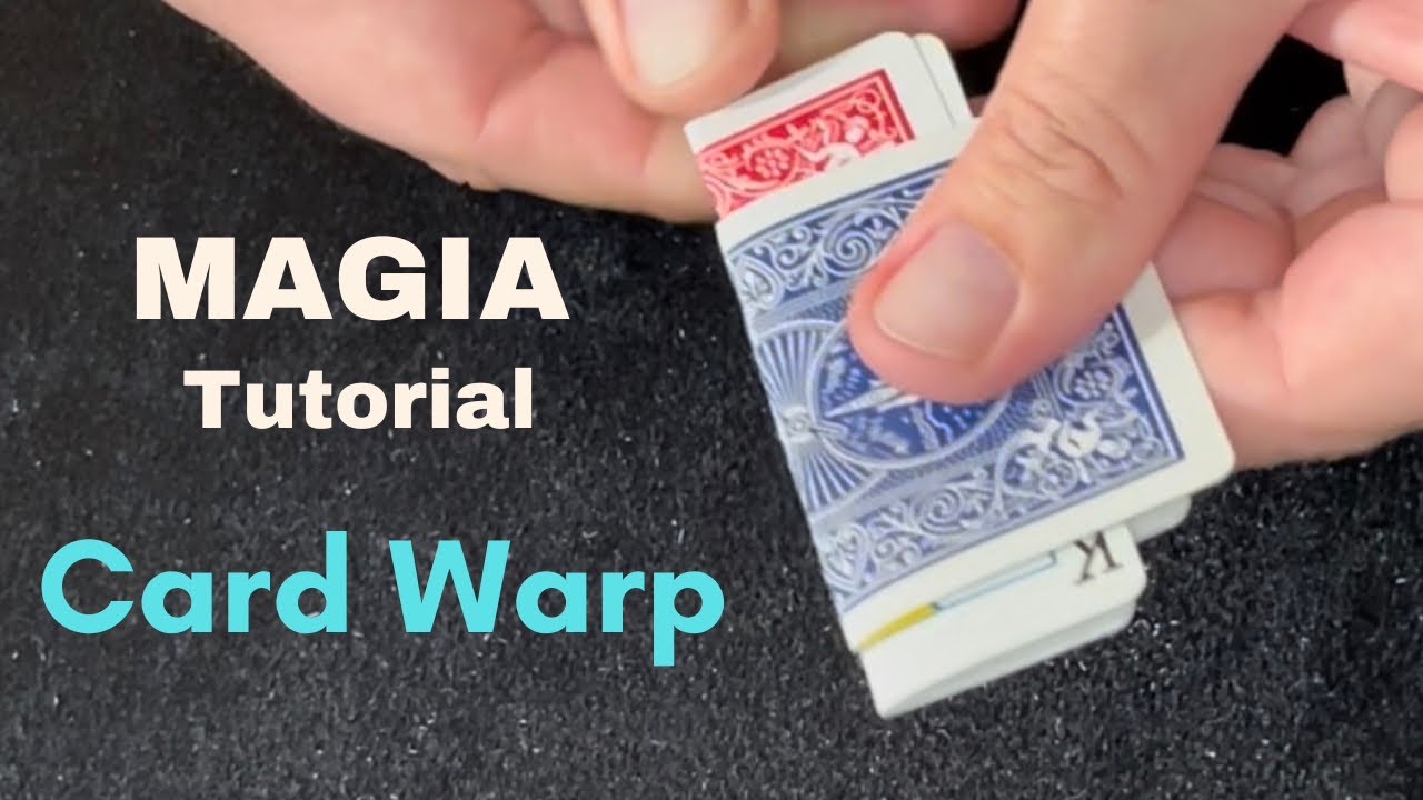 Tutorial de trucos de cartas mágicas - Card Warp