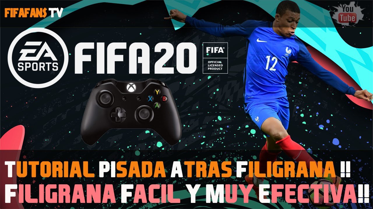 TUTORIAL REGATE PISADA ATRÁS FIFA 20 - FILIGRANA FÁCIL Y EFECTIVA 🔥🔥