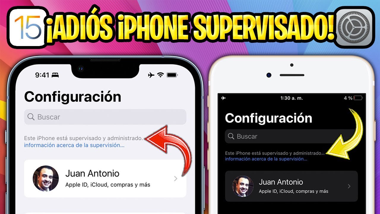 TUTORIAL SIN PC ✅ ELIMINAR IPHONE SUPERVISADO Y ADMINISTRADO