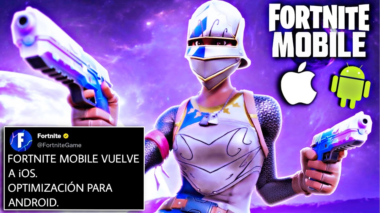 ULTIMA HORA! FORTNITE MOBILE VUELVE A iOS | OPTIMIZACION PARA ANDROID Y MAS!